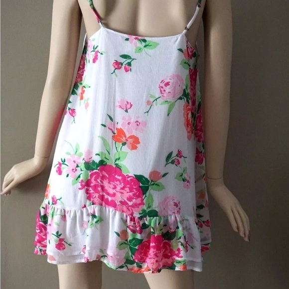 Abercrombie & Fitch Women's Floral Spaghetti Strap Mini Sundress Size S - Picture 5 of 13